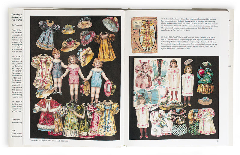 Dressing Dolls, Antique and Collectible Paper Dolls, 1850-1965