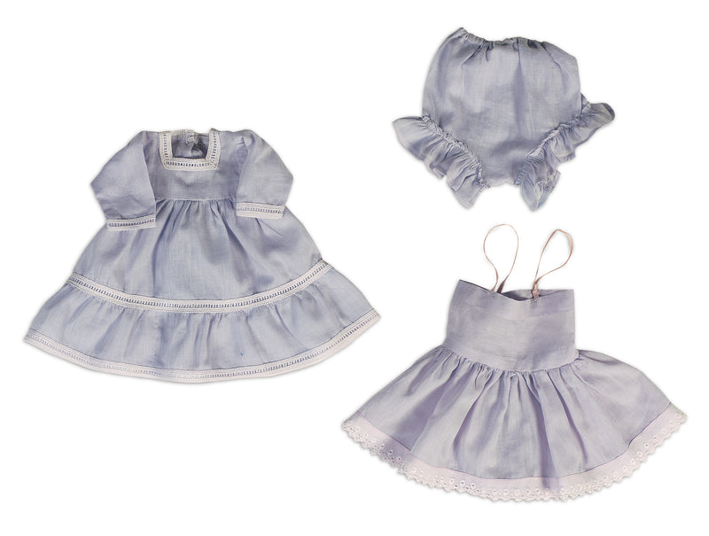 Lavender Dress With Undergarments