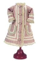 Plum Silk Princess Style Dress