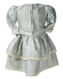 Teal Green With Lace Jumeau Dress & Hat