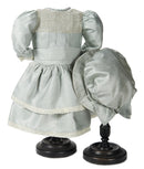 Teal Green With Lace Jumeau Dress & Hat