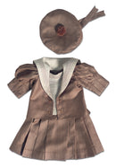 Sandstone Silk Three Piece Sailor Costume