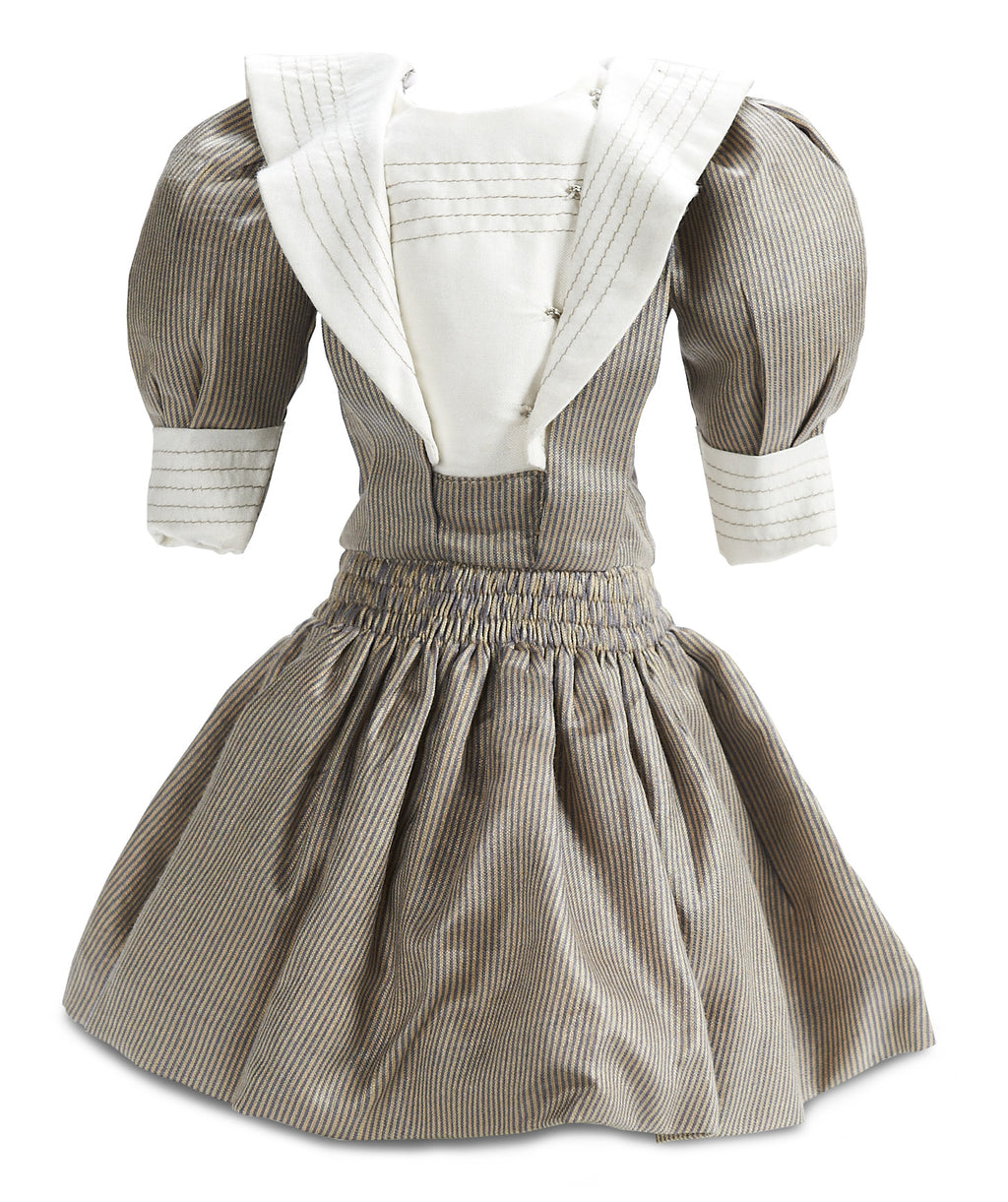 silk sailor dress Apricot Silk Sailor Style Dress