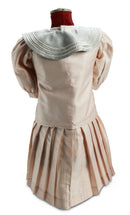 Roseate Beige & Blue Sailor Suit