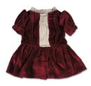 Maroon Velvet Dress