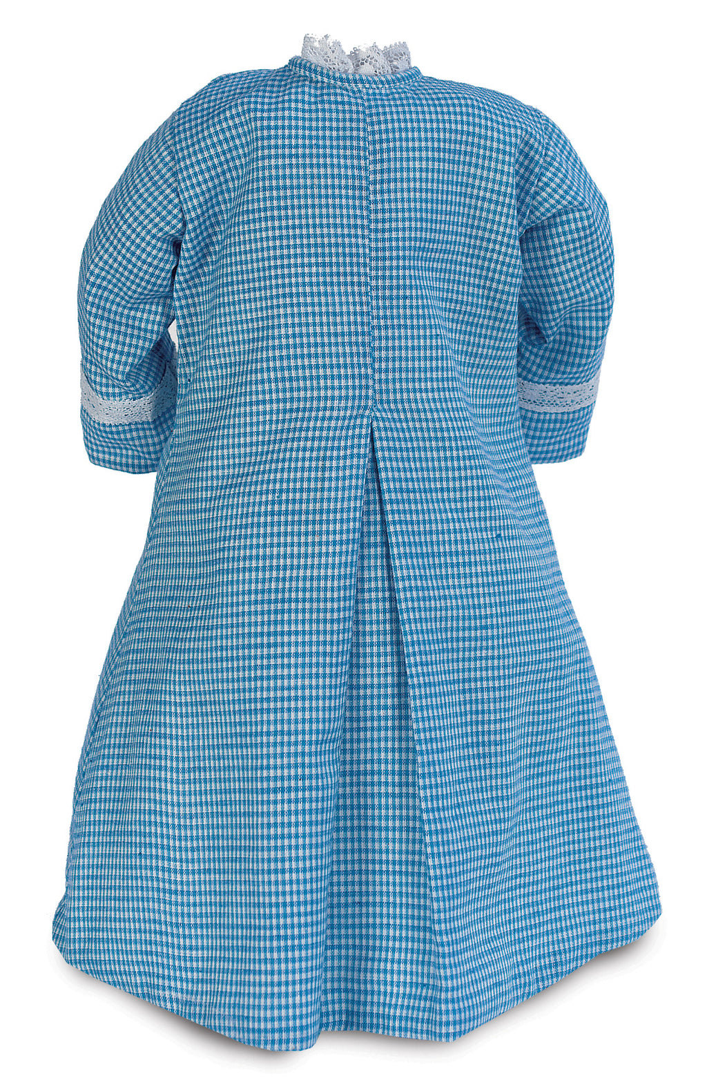 Blue & White Checkered Princess Style Dress Blue & White Checkered Princess Style Dress