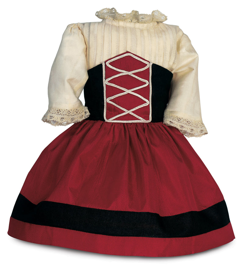 Traditional Costume In Silk Fabrics