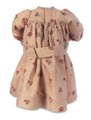 High Yoke Rose Petal Print Dress