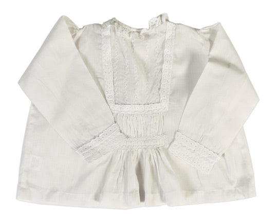 White Blouse With Embroderies
