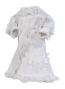 White Pique Princess Dress