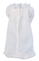 White Cotton Chemise Dress