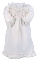 White Cotton Chemise Dress
