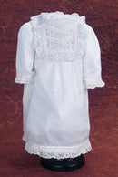 White Cotton Chemise Dress