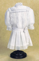 White Shadowpane Dress