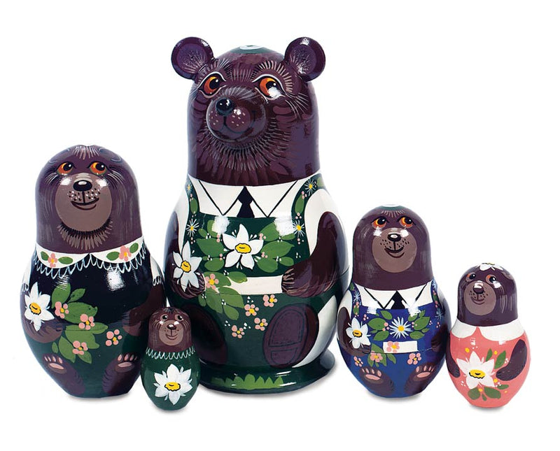 Masha And The Bear Nesting Dolls