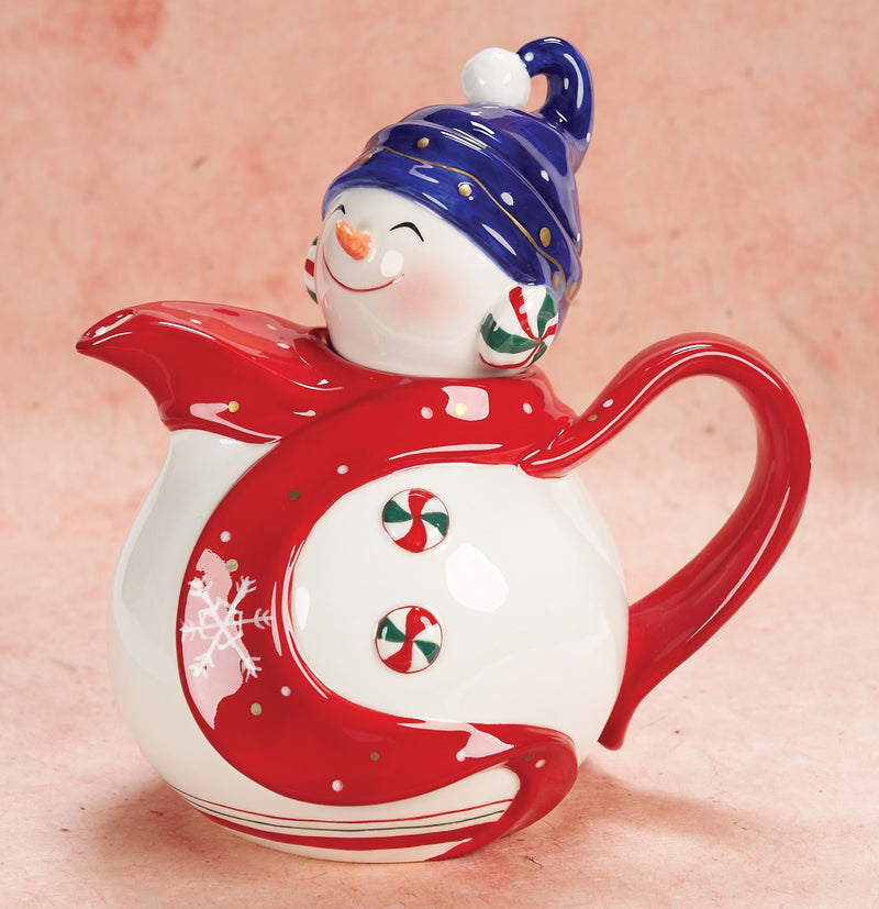 Snowman Tea Pot