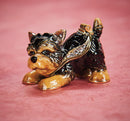 Yorkie, a Petite Size Trinket Box