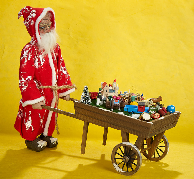 19th Century Style St Nicholas And Cart