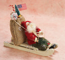 Santa on His Sled
