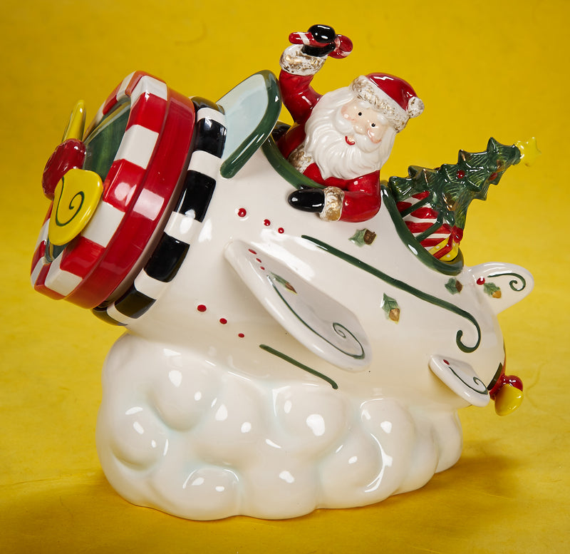 Santa's Cookie Airdrop, A Holiday Cookie Jar