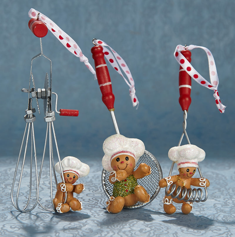 Gingerbread Kitchen Ornaments