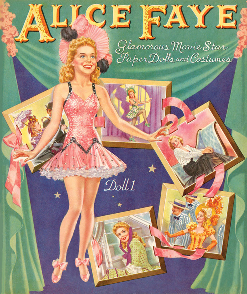 Alice Faye Paper Doll Book