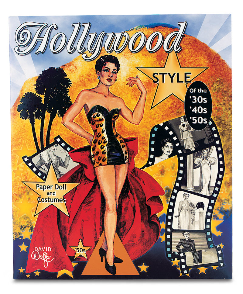 Hollywood Style of the 30's, 40's, And 50's Paper Doll Book