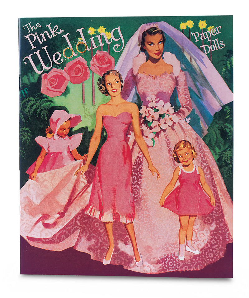 The Pink Wedding Paper Doll Book