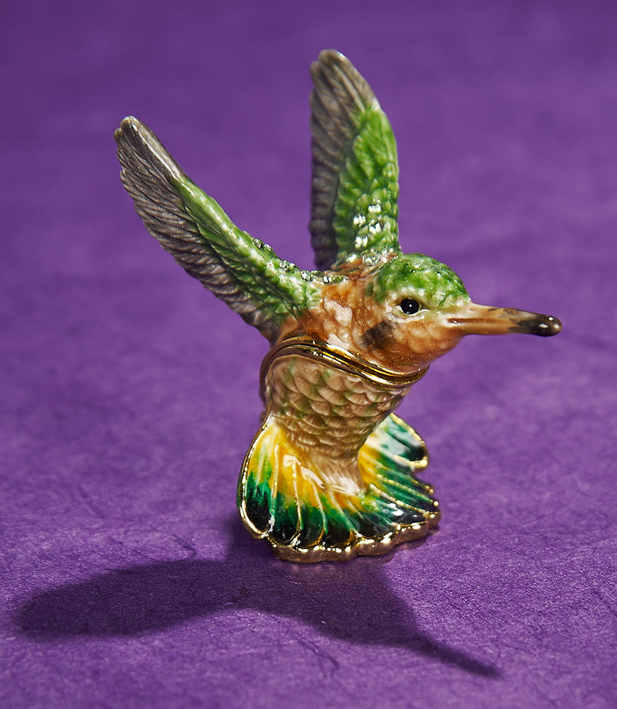Hummingbird Honey Trinket Box