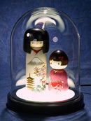 Bell Jar with Lighted Base