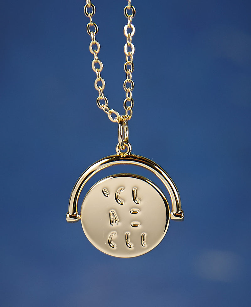 You, Me, Oui Spin Necklace
