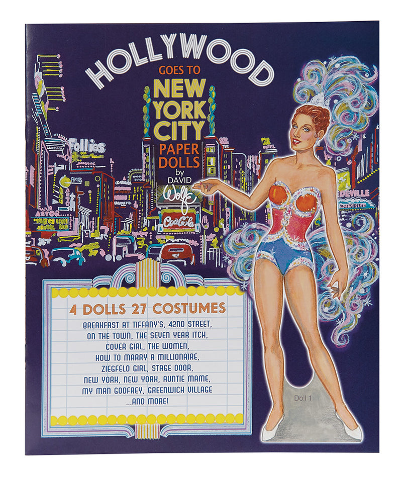Hollywood Goes to New York City Paper Doll