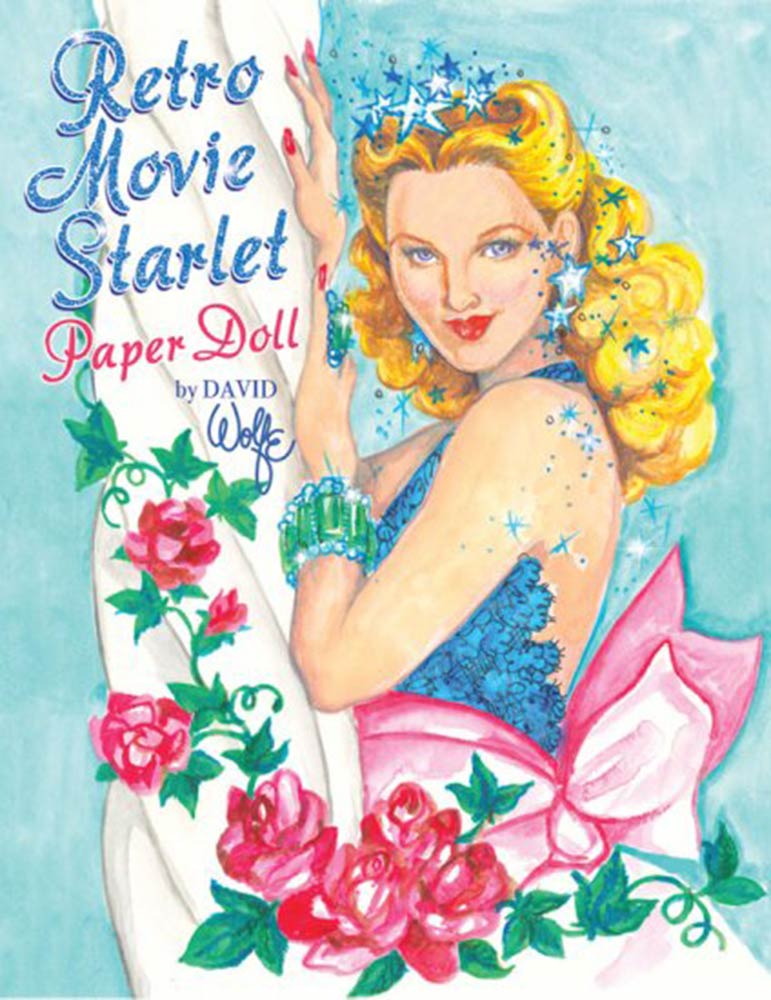 Retro Movie Starlet Paper Doll Book