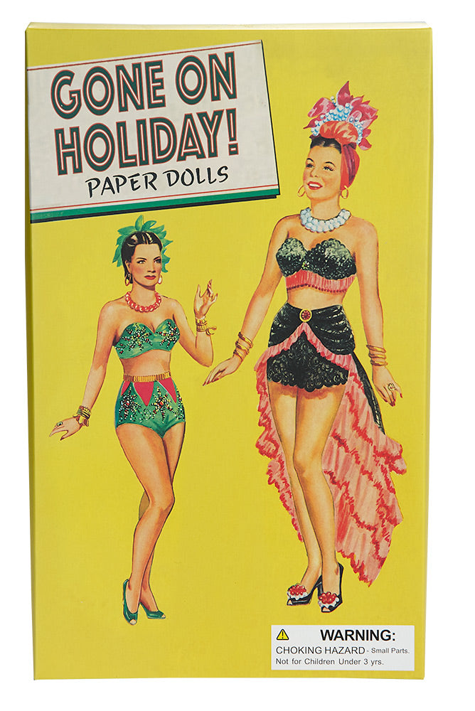 Gone on Holiday Paper Dolls
