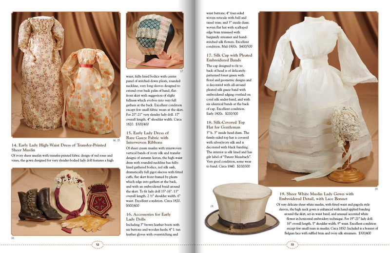 "Worn Well: Antique Doll Costumes, 1825-1925" Auction Catalog