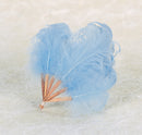 Feather Fan in Blue
