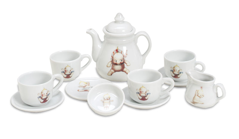 Kewpie Miniature Porcelain Tea Set