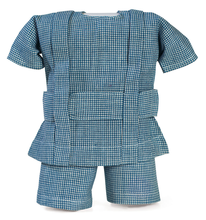 Boy's Blue & White Houndstooth Suit