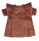 Toddler's Dress with Bretelle Collar