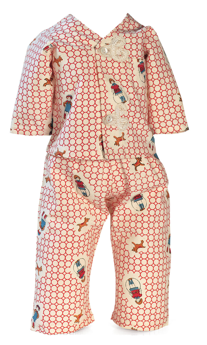 Doll Pajamas in Exclusive Fabric