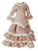 Reddish Brown Shadoweave Lady Doll Ensemble