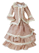 Reddish Brown Shadoweave Lady Doll Ensemble