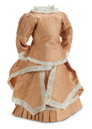 Sandstone Brown Silk Lady's Ensemble