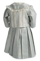 Two Piece Teal And Lace Jumeau Skirt & Jacket