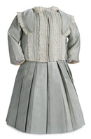 Two Piece Teal And Lace Jumeau Skirt & Jacket