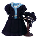 Blue Sailor Dress With Jacket & Cap