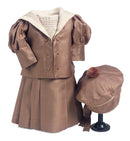 Sandstone Silk Three Piece Sailor Costume