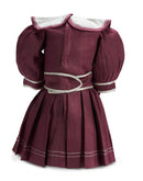 Plum Silk Sailor Dress