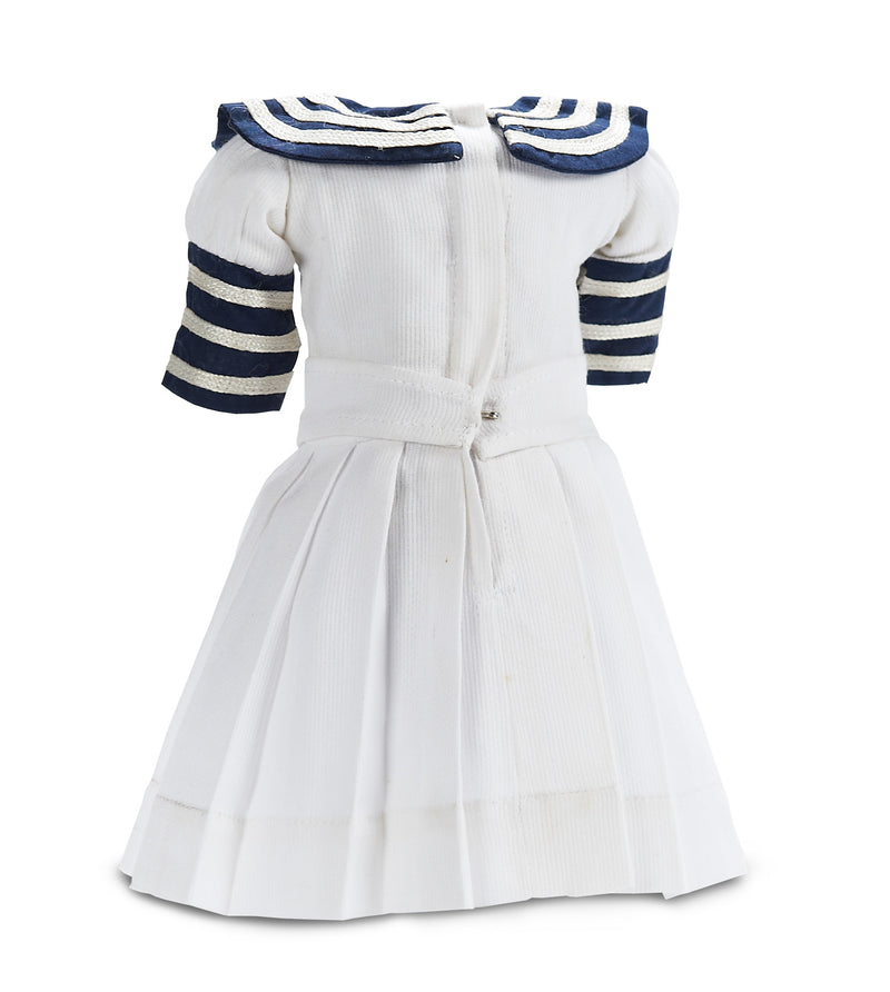 White Pique Sailor Dress