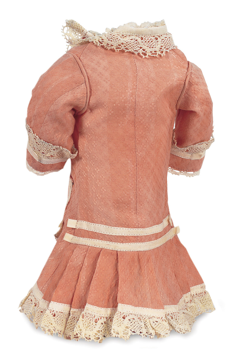Peach Cotton/Silk Dress